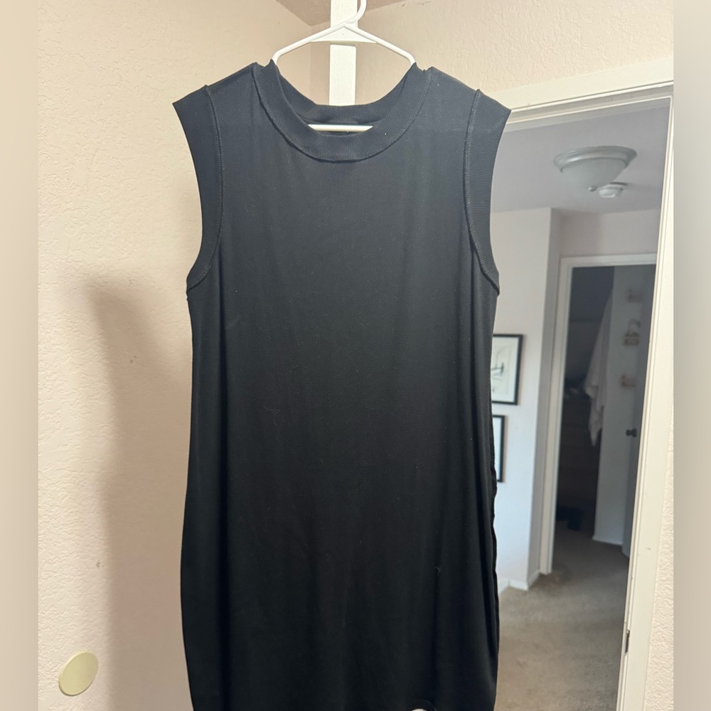 A New Day Black Muscle Tee Tank Top